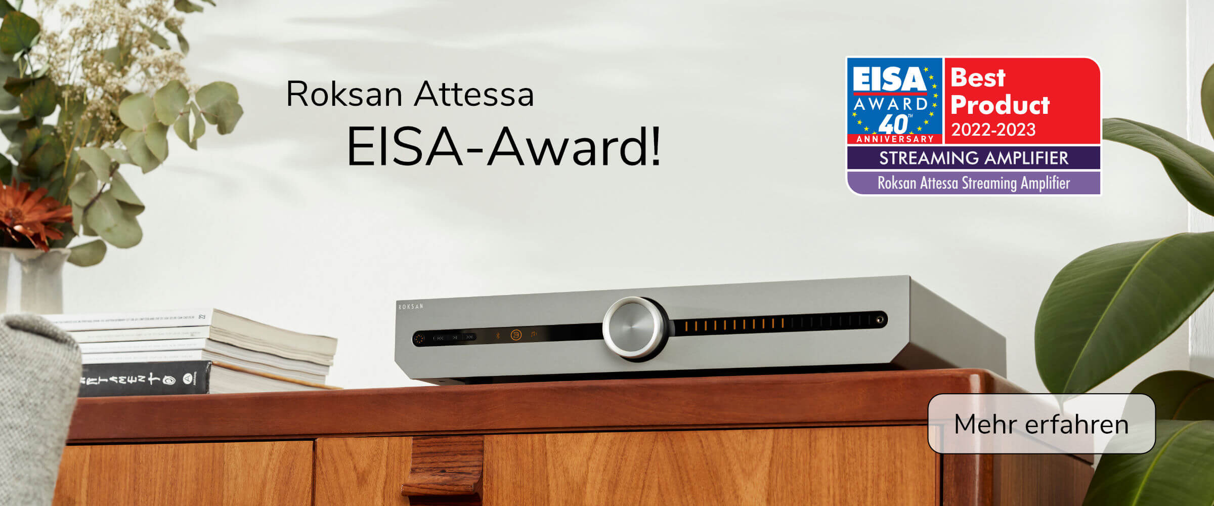 EISA-Award Roksan Attessa Streaming Amp